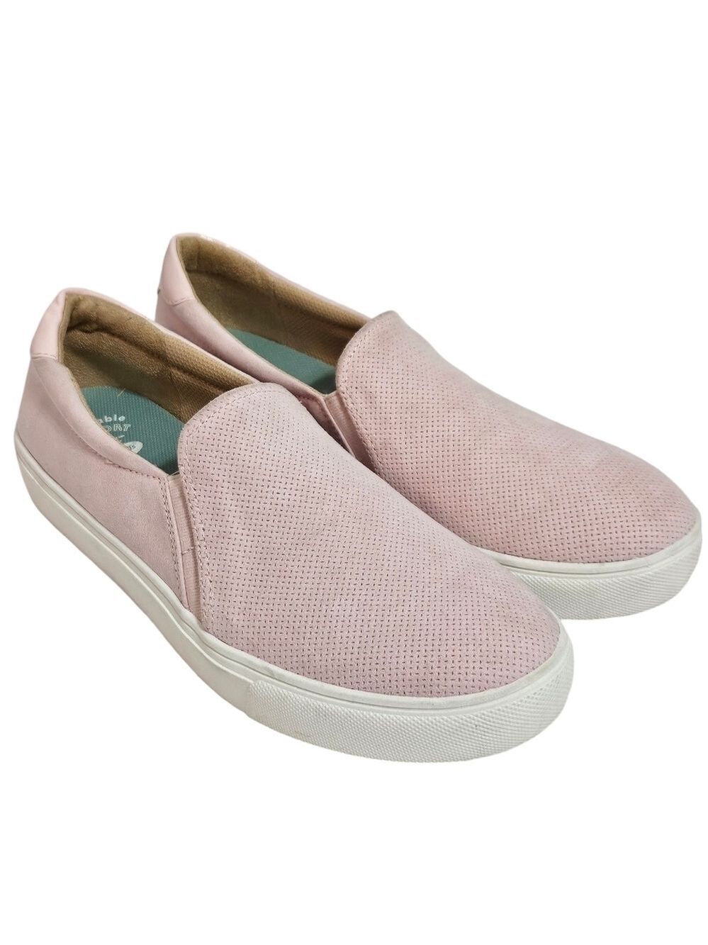 Dr Scholls Comfort For All Pink Loafers Sz 10